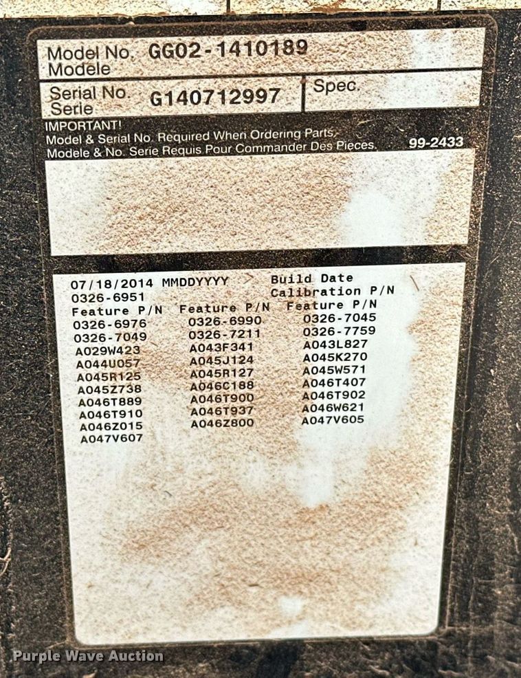 image for item EJ8556 Cummins C36 N6 generator