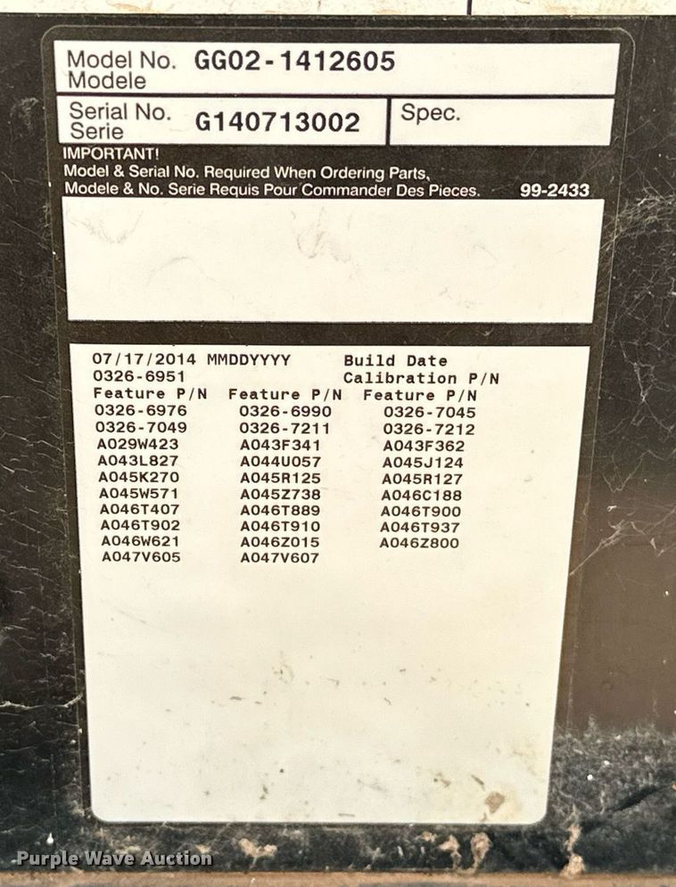 image for item EJ8557 Cummins C36 N6 generator