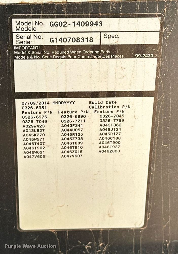 image for item EJ8564 Cummins C36 N6 generator