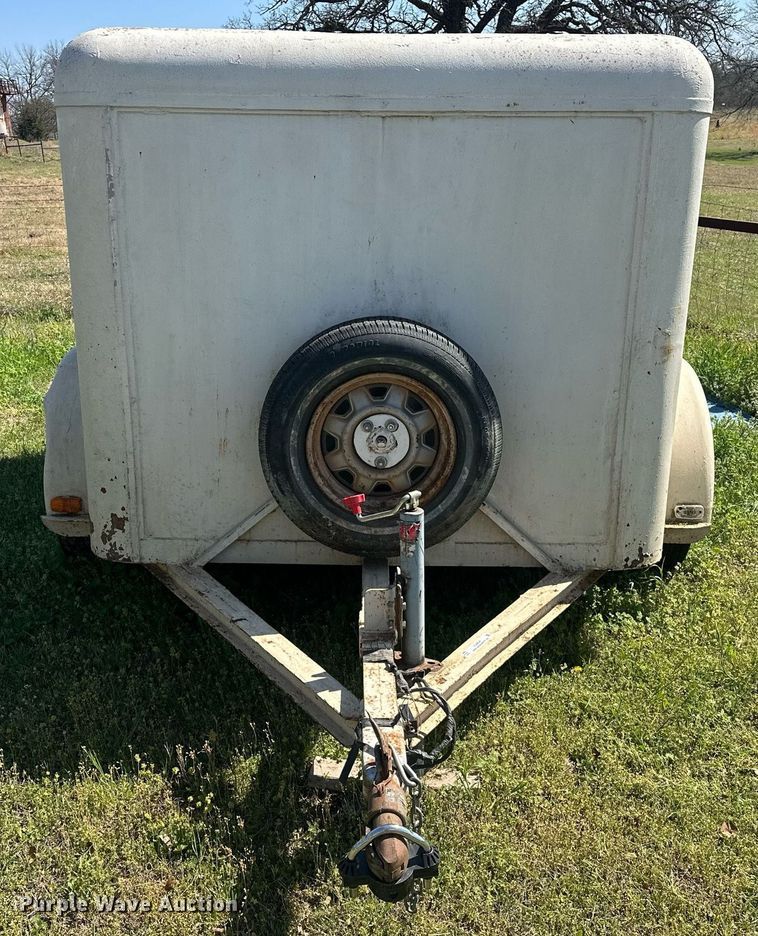 image for item EJ8624 Shop built enclosed cargo trailer