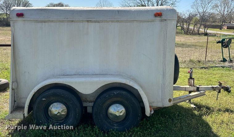 image for item EJ8624 Shop built enclosed cargo trailer