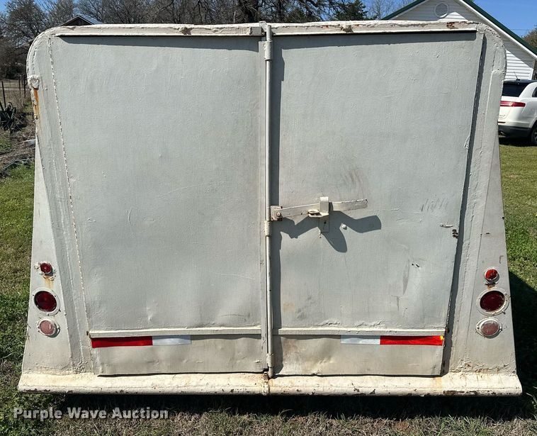 image for item EJ8624 Shop built enclosed cargo trailer