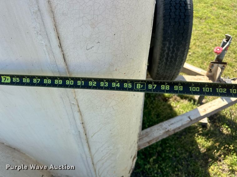 image for item EJ8624 Shop built enclosed cargo trailer