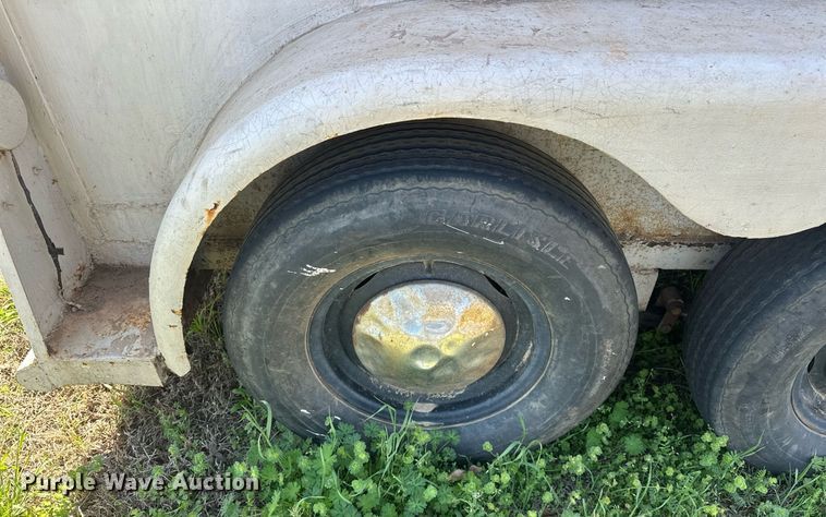 image for item EJ8624 Shop built enclosed cargo trailer