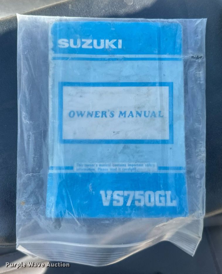 image for item EJ8650 1991 Suzuki Intruder VS750GL motorcycle