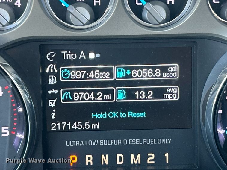 image for item EK2709 2014 Ford F350 Super Duty Lariat Crew Cab pickup truck