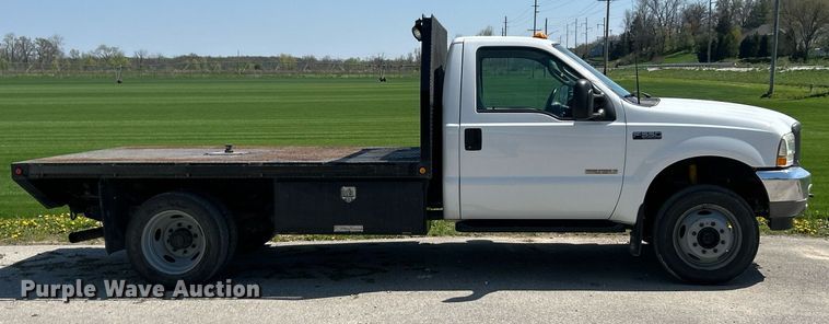 image for item EK2853 2003 Ford F550  Super Duty XL flatbed truck