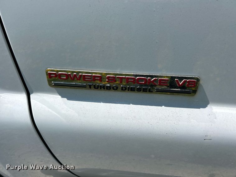 image for item EK2853 2003 Ford F550  Super Duty XL flatbed truck