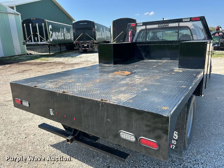 image for item EK2854 2008 Ford F550 Super Duty XL Ext. Cab flatbed truck