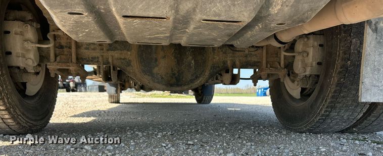 image for item EK2854 2008 Ford F550 Super Duty XL Ext. Cab flatbed truck