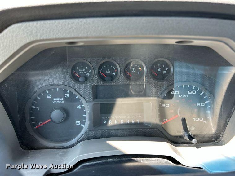 image for item EK2854 2008 Ford F550 Super Duty XL Ext. Cab flatbed truck