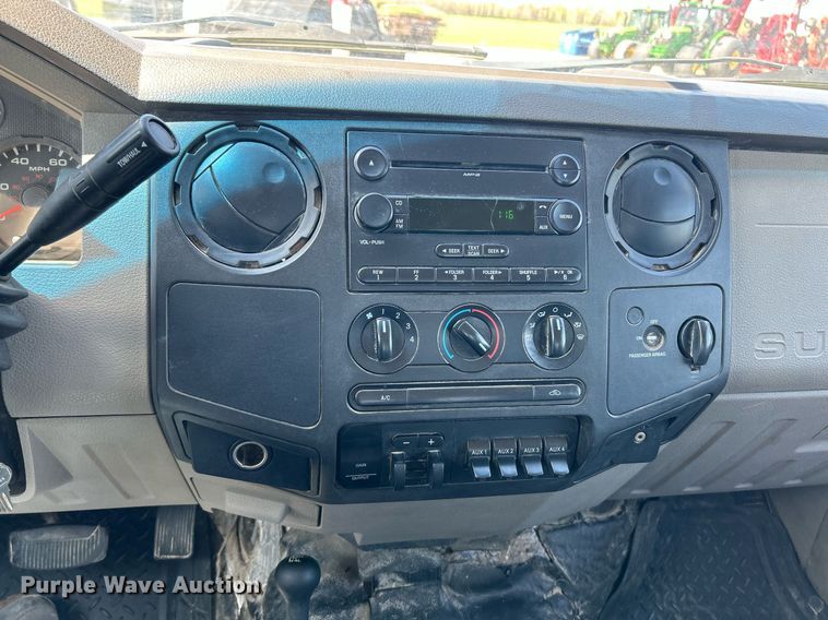 image for item EK2854 2008 Ford F550 Super Duty XL Ext. Cab flatbed truck