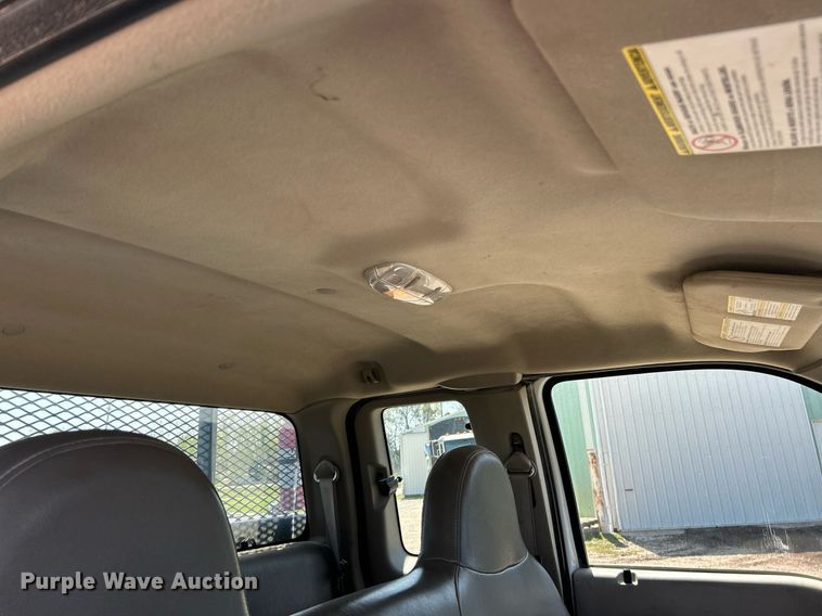 image for item EK2854 2008 Ford F550 Super Duty XL Ext. Cab flatbed truck