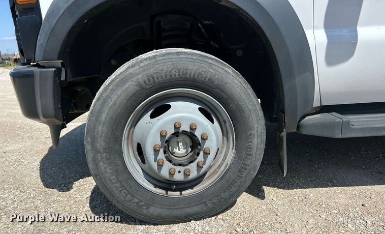 image for item EK2854 2008 Ford F550 Super Duty XL Ext. Cab flatbed truck