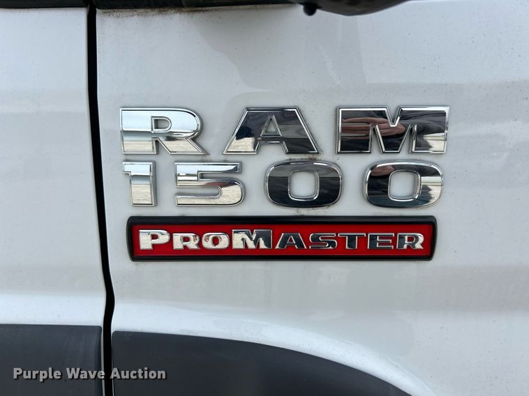 image for item EK2872 2017 Dodge ProMaster 1500 delivery van