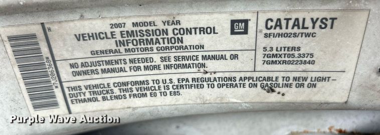 image for item EK2890 2007 GMC Yukon SUV