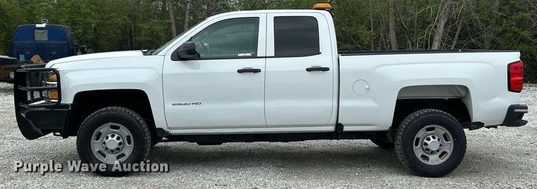 image for item EK2896 2018 Chevrolet Silverado 2500HD Double Cab pickup truck