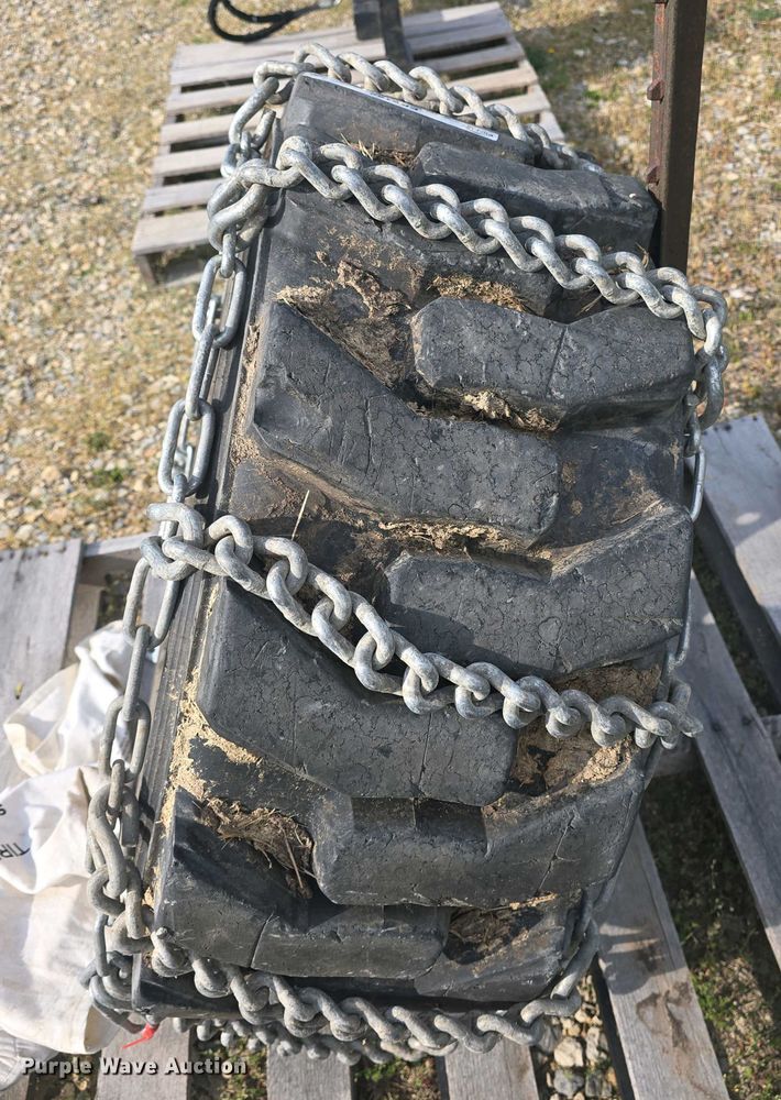 image for item EK5152 (3) Carlisle skid steer tires and wheels