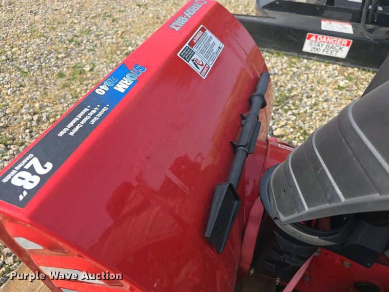 image for item EK5154 Troy-Bilt Storm 2840 snow blower