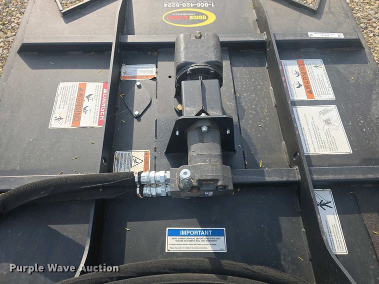 image for item EK5157 Quick Attach skid steer rotary mower