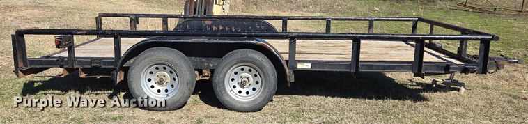 image for item EL5684 2018 Texas Bragg utility trailer