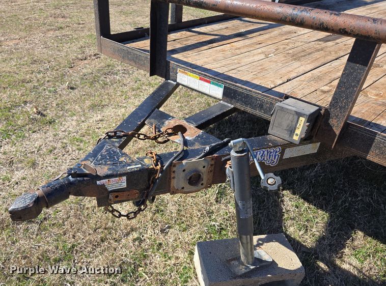 image for item EL5684 2018 Texas Bragg utility trailer