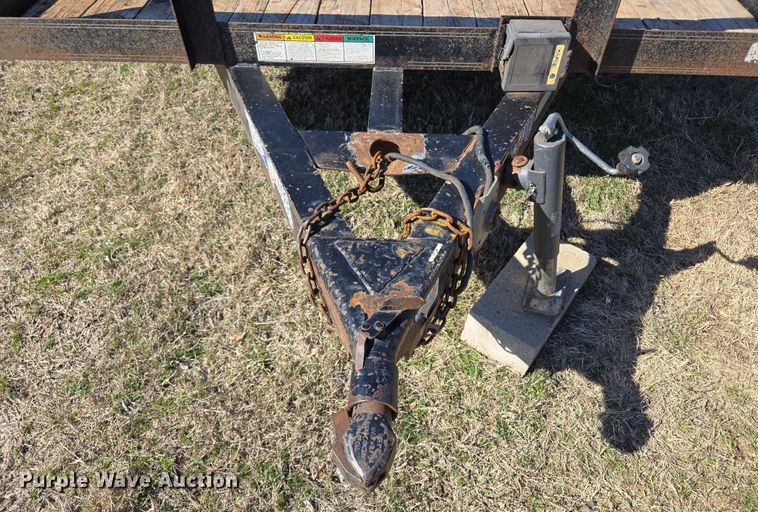 image for item EL5684 2018 Texas Bragg utility trailer