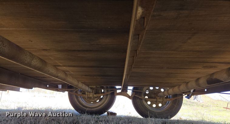 image for item EL5684 2018 Texas Bragg utility trailer