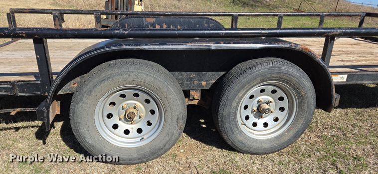 image for item EL5684 2018 Texas Bragg utility trailer