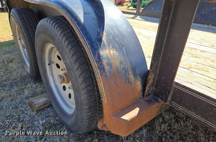 image for item EL5684 2018 Texas Bragg utility trailer