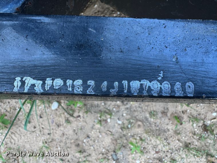 image for item EL5684 2018 Texas Bragg utility trailer