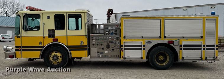 image for item EM3767 2001 HME INC 4465 400 pumper fire truck
