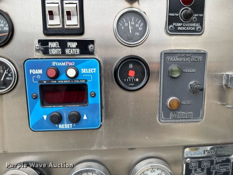 image for item EM3767 2001 HME INC 4465 400 pumper fire truck