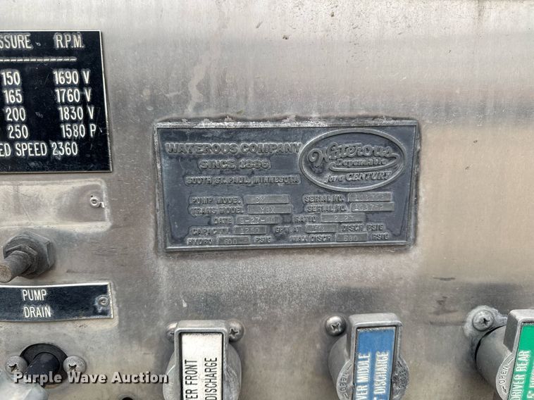 image for item EM3767 2001 HME INC 4465 400 pumper fire truck