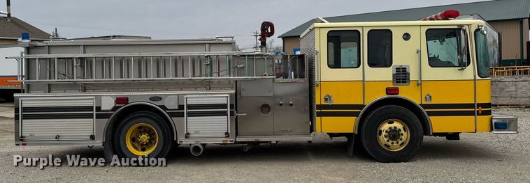 image for item EM3768 2001 HME INC 4465 400 pumper fire truck