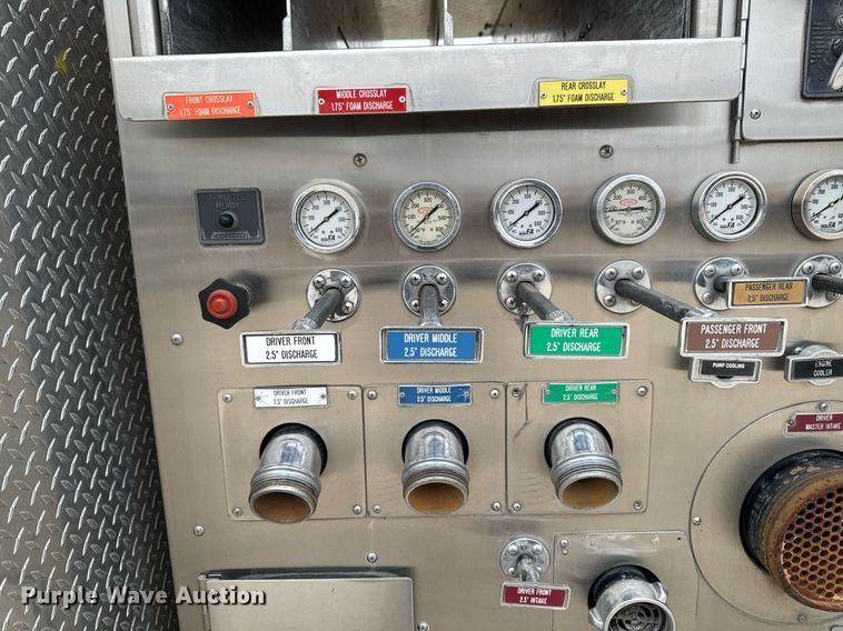 image for item EM3768 2001 HME INC 4465 400 pumper fire truck