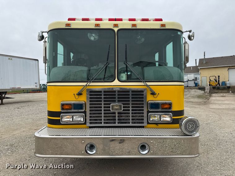 image for item EM3768 2001 HME INC 4465 400 pumper fire truck