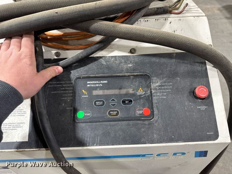 image for item EM3777 Ingersoll-Rand SSR-HO20SE air compressor