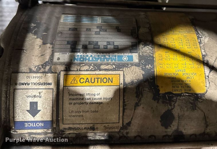 image for item EM3777 Ingersoll-Rand SSR-HO20SE air compressor