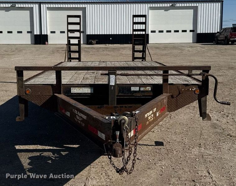 image for item EM3779 2008 Maxey Trailers MFG equipment trailer