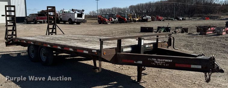 image for item EM3779 2008 Maxey Trailers MFG equipment trailer