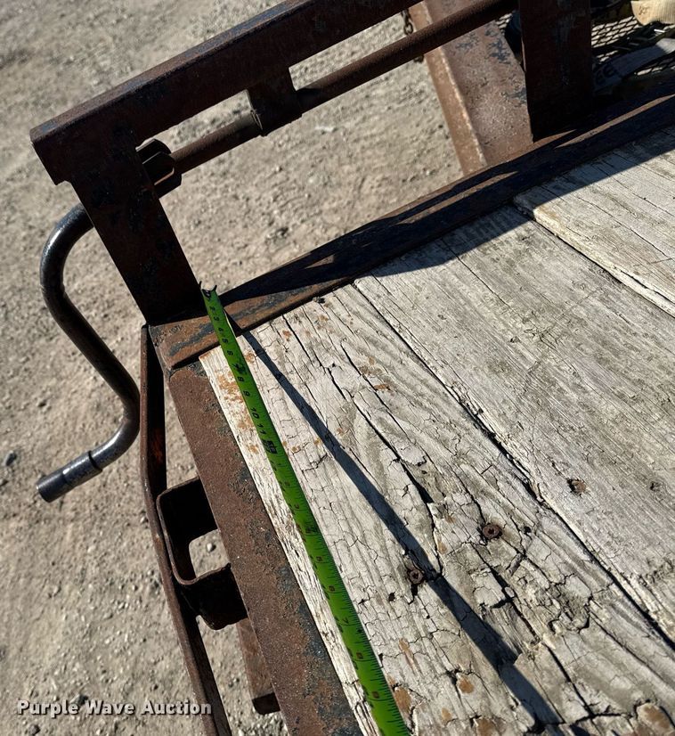 image for item EM3779 2008 Maxey Trailers MFG equipment trailer