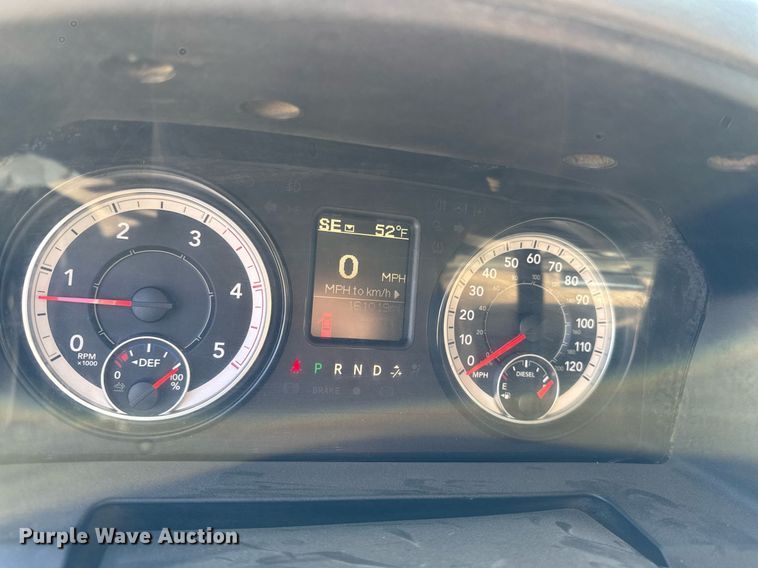 image for item EM3787 2017 Dodge Ram 5500 Crew Cab flatbed truck