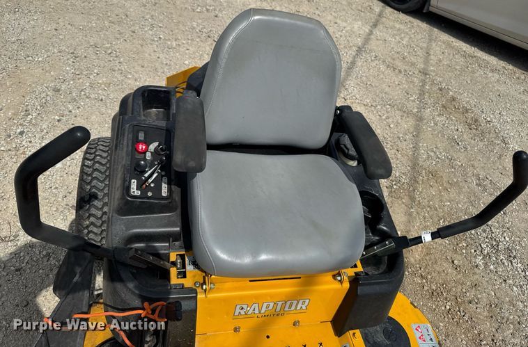 image for item EM3808 Hustler 936492 Raptor Limited ZTR lawn mower