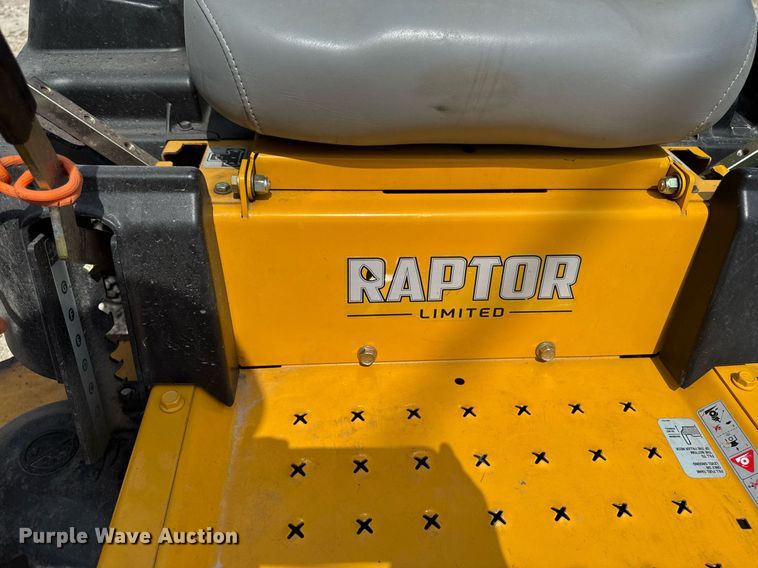 image for item EM3808 Hustler 936492 Raptor Limited ZTR lawn mower