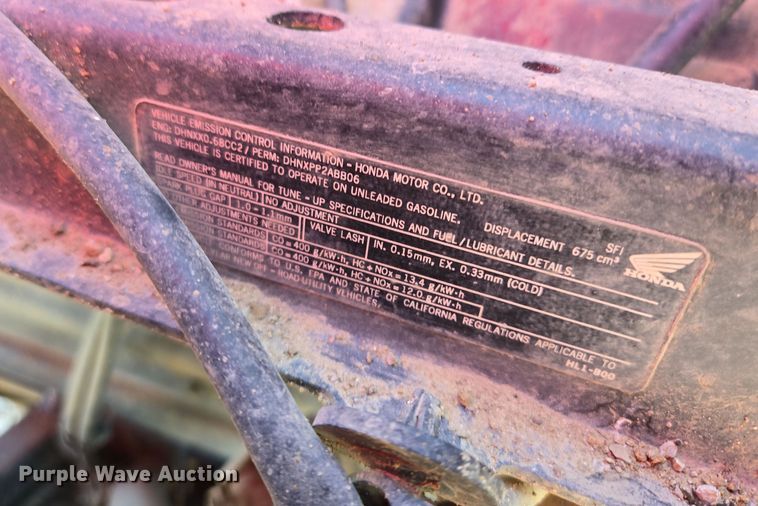 image for item EM7006 Honda  Big Red  utility vehicle