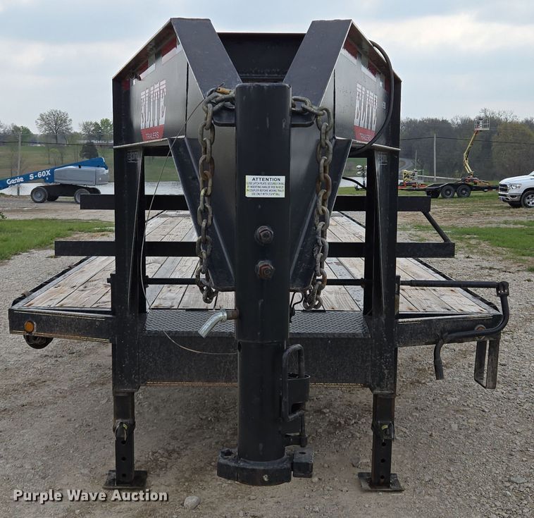 image for item EM7026 2022 Elite Trailers  equipment trailer