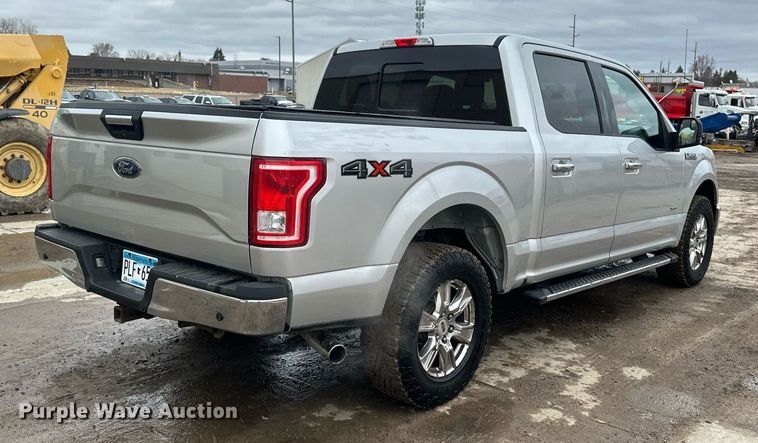 image for item EN3010 2017 Ford  F150 SuperCrew pickup truck