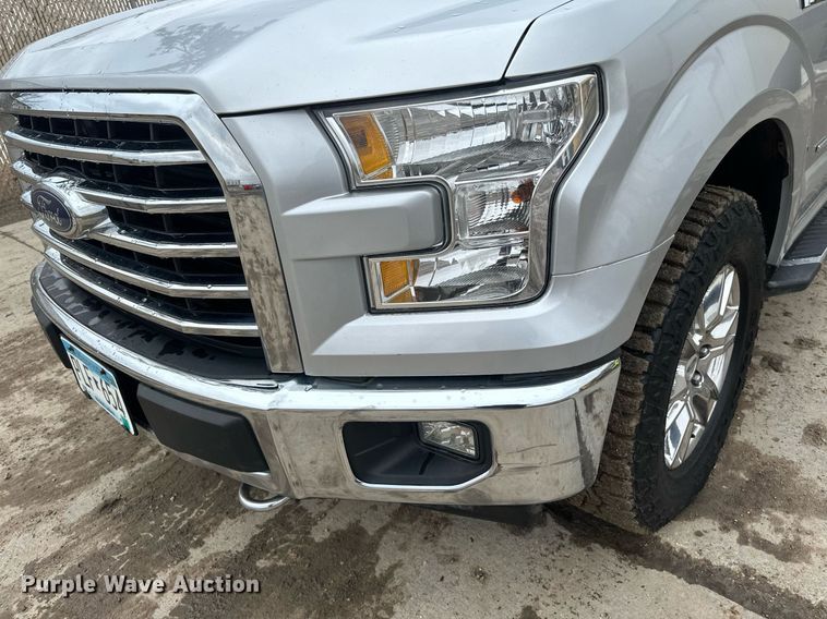 image for item EN3010 2017 Ford  F150 SuperCrew pickup truck