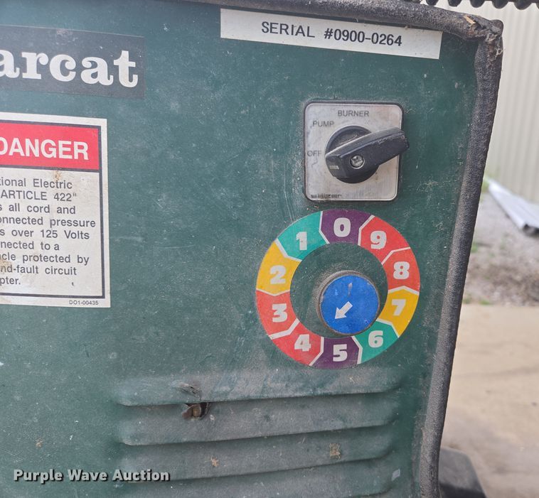 image for item EN3592 HY-FLO Bearcat pressure washer